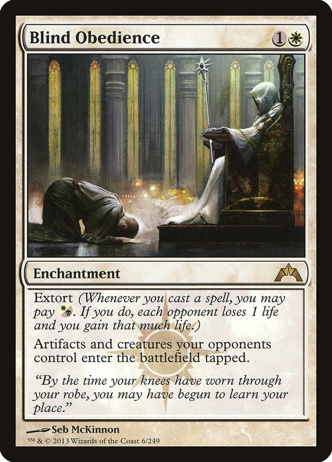 Blind Obedience [Gatecrash] - Dark Crystal Cards