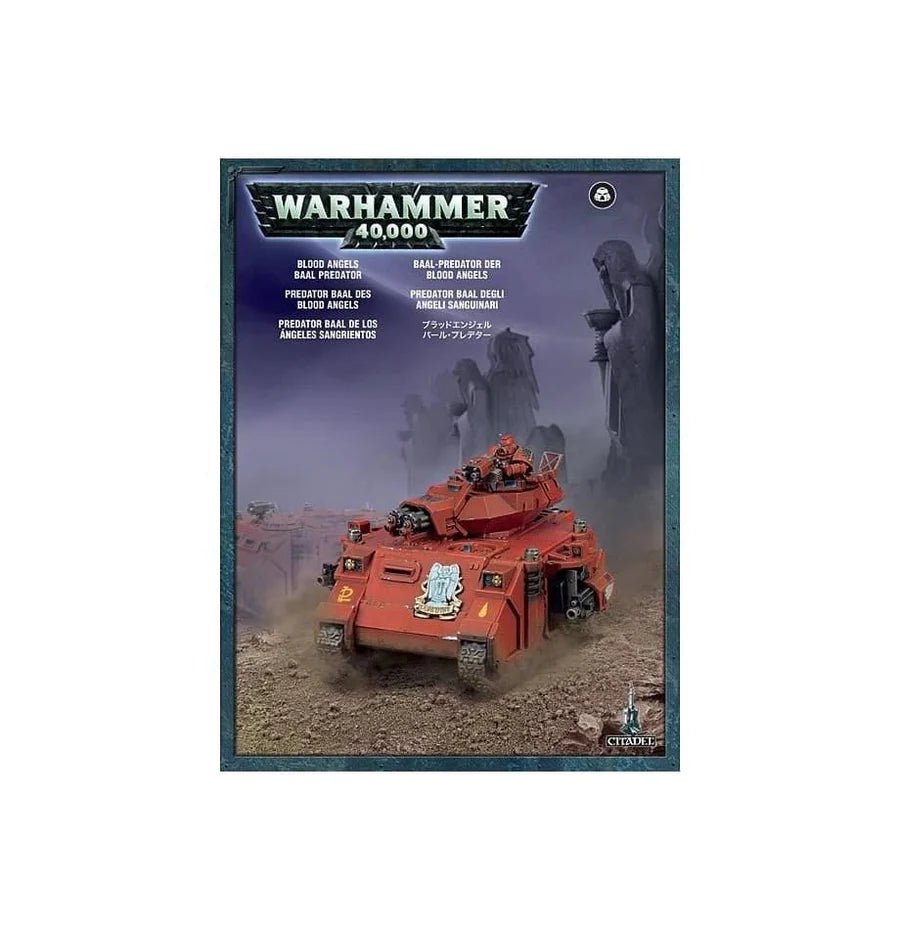 Blood Angels Baal Predator - Dark Crystal Cards