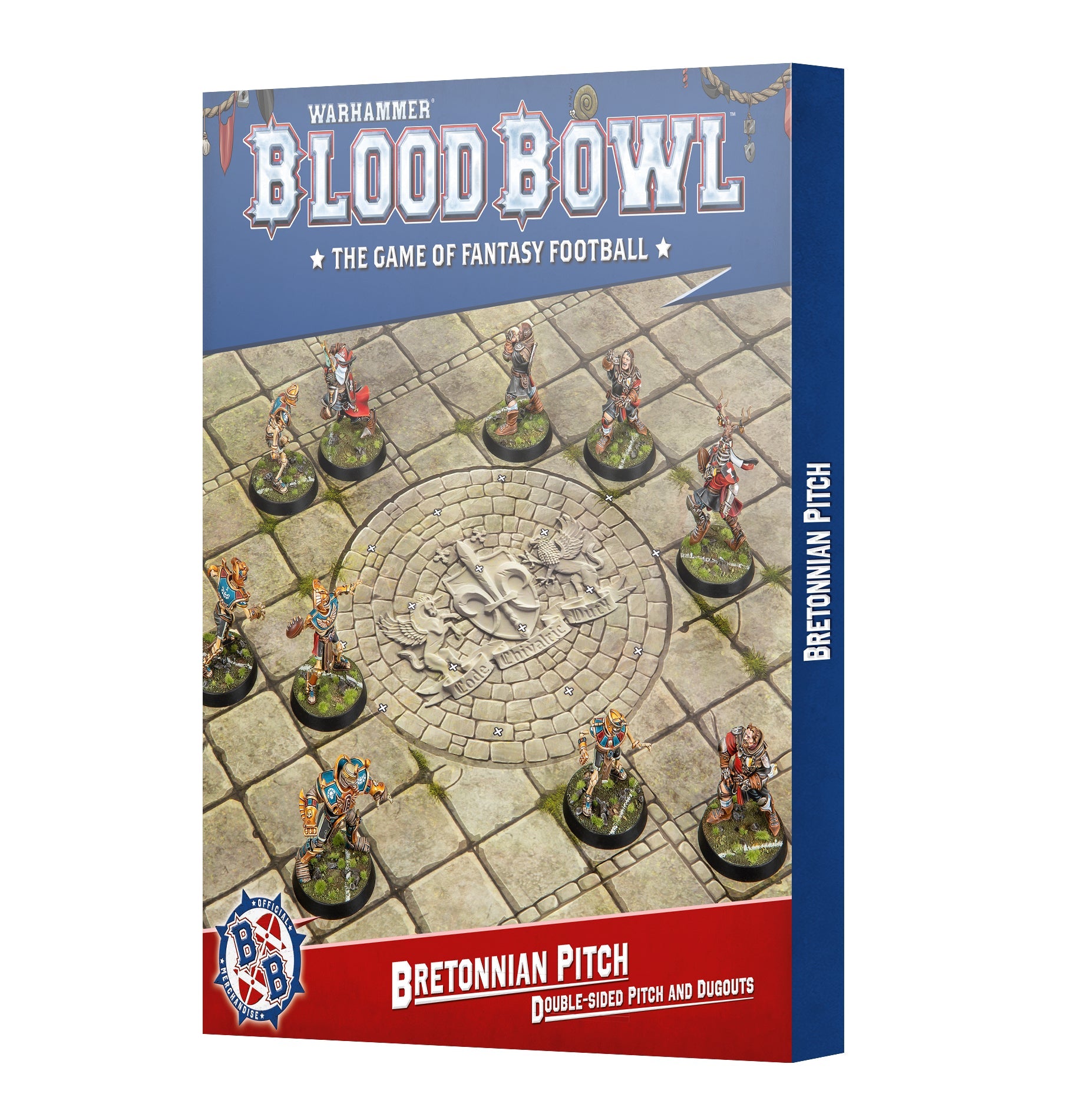 Blood Bowl Bretonnian Brionne Barons Pitch and Dugouts Pre - Order - Dark Crystal Cards