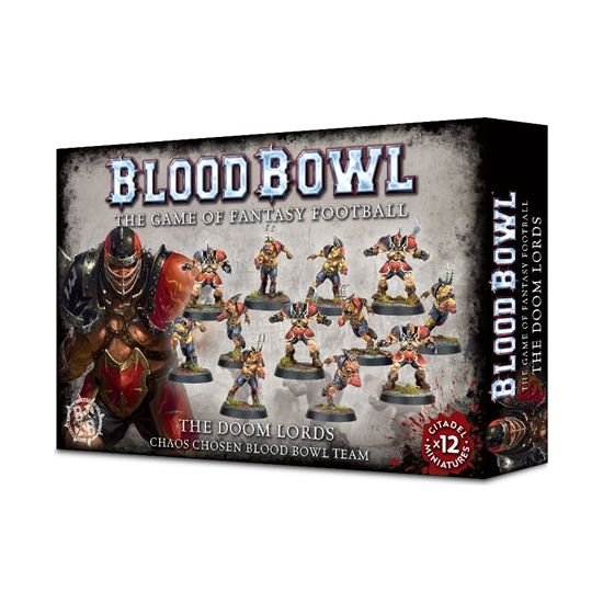 Blood Bowl Chaos Chosen Team The Doom Lords - Dark Crystal Cards