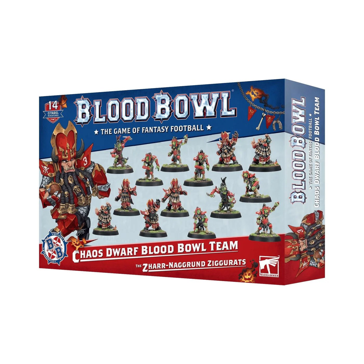 Blood Bowl Chaos Dwarf Team - Dark Crystal Cards