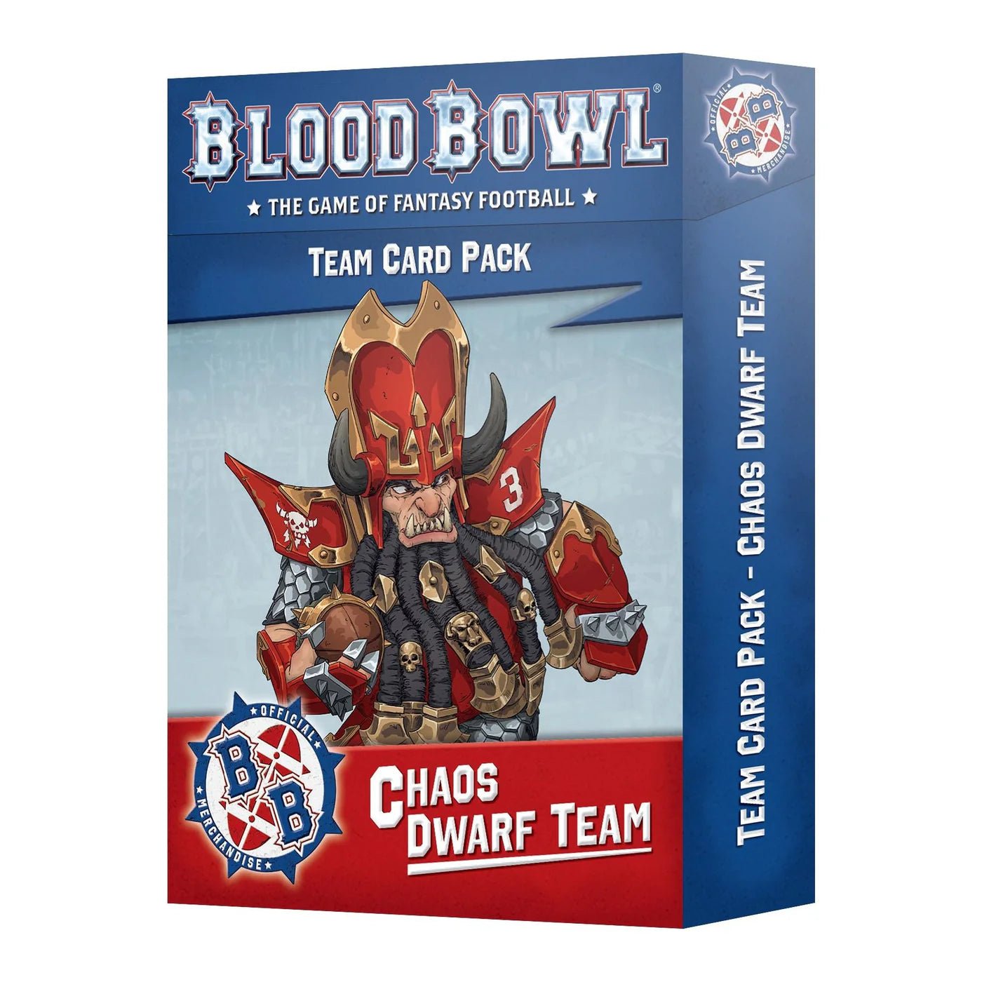 Blood Bowl Chaos Dwarf Team Cards - Dark Crystal Cards