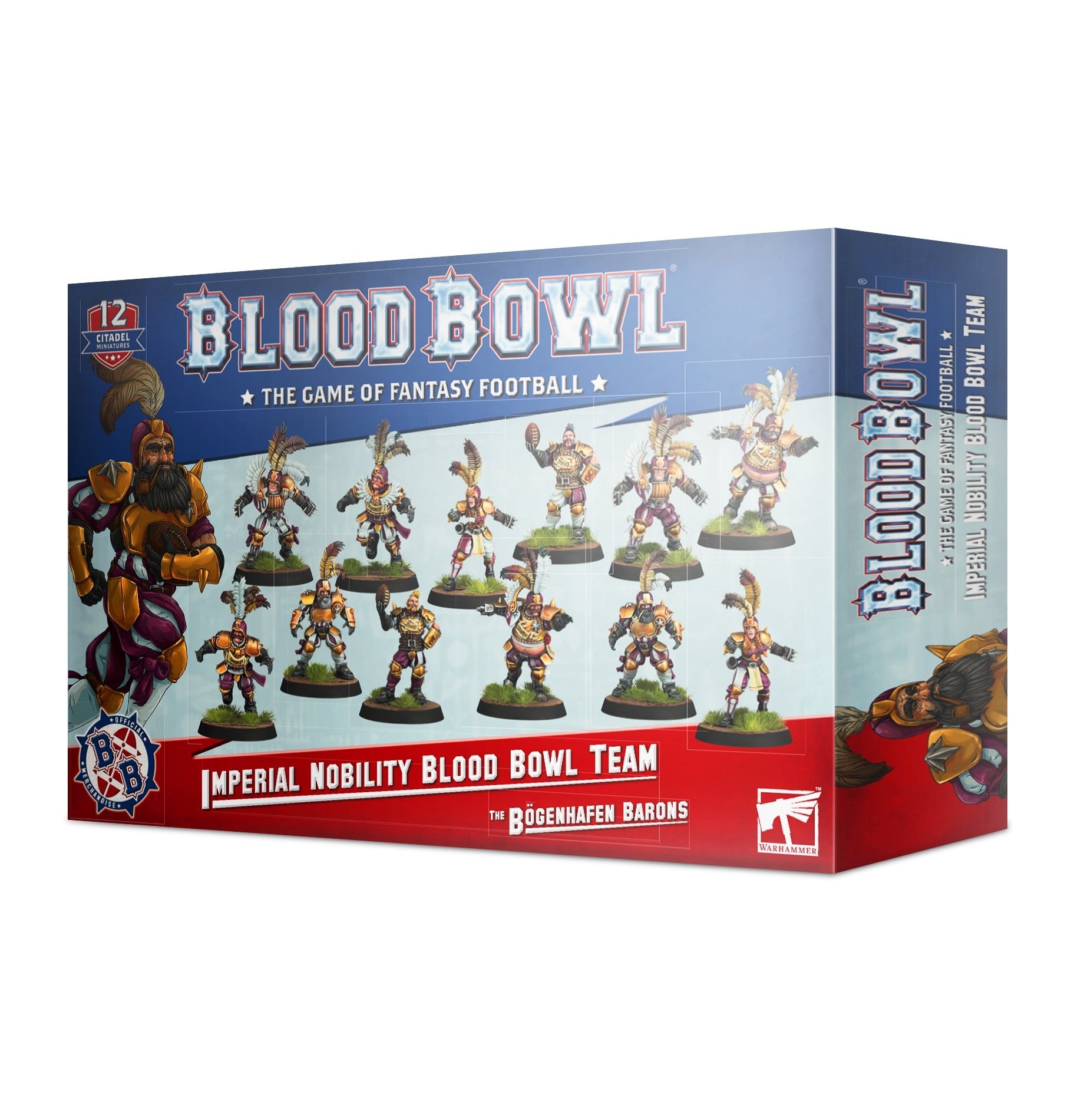 Blood Bowl Imperial Nobility Team The Bogenhafen Barons - Dark Crystal Cards