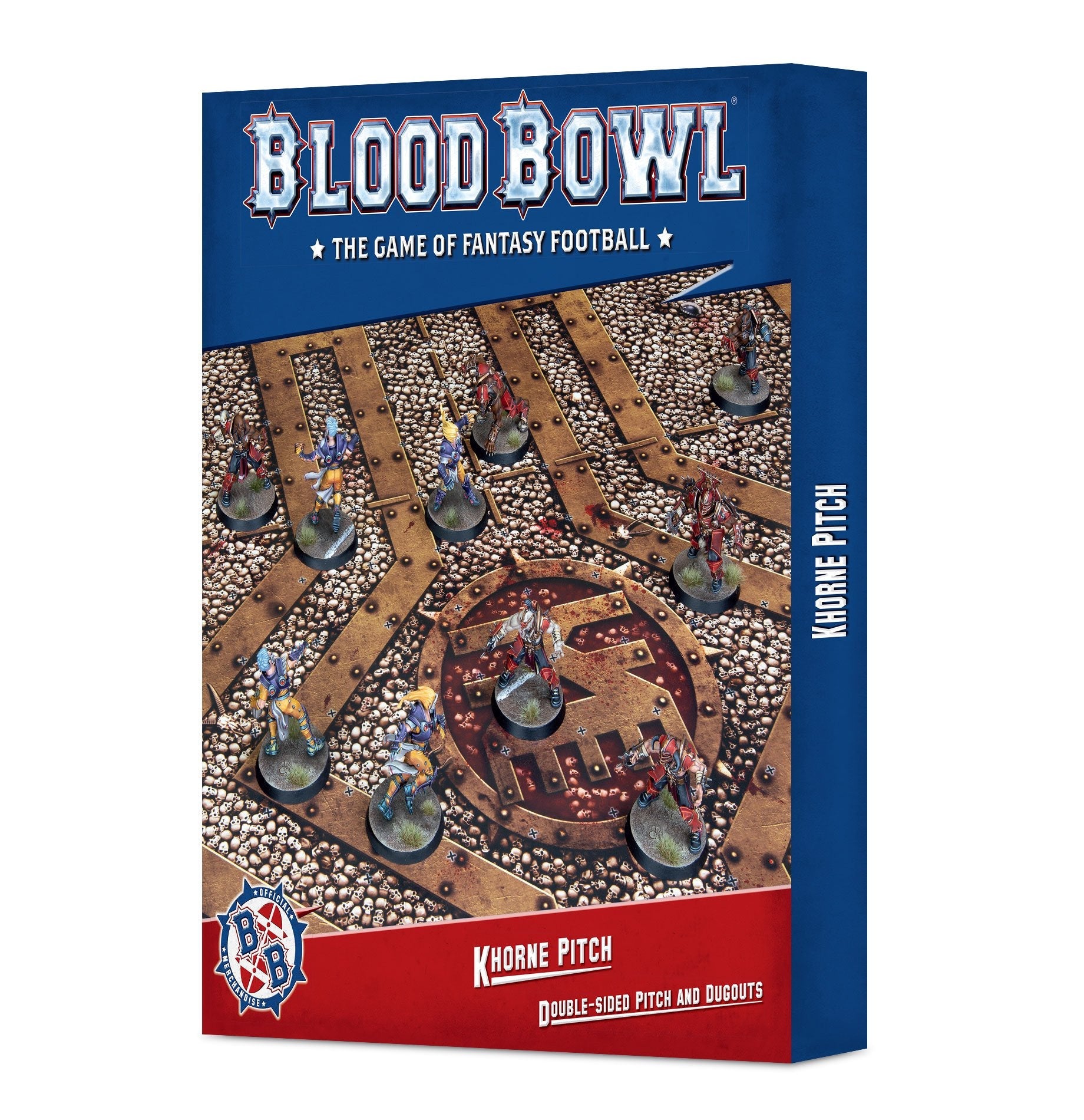 Blood Bowl: Khorne Pitch & Dugouts - Dark Crystal Cards