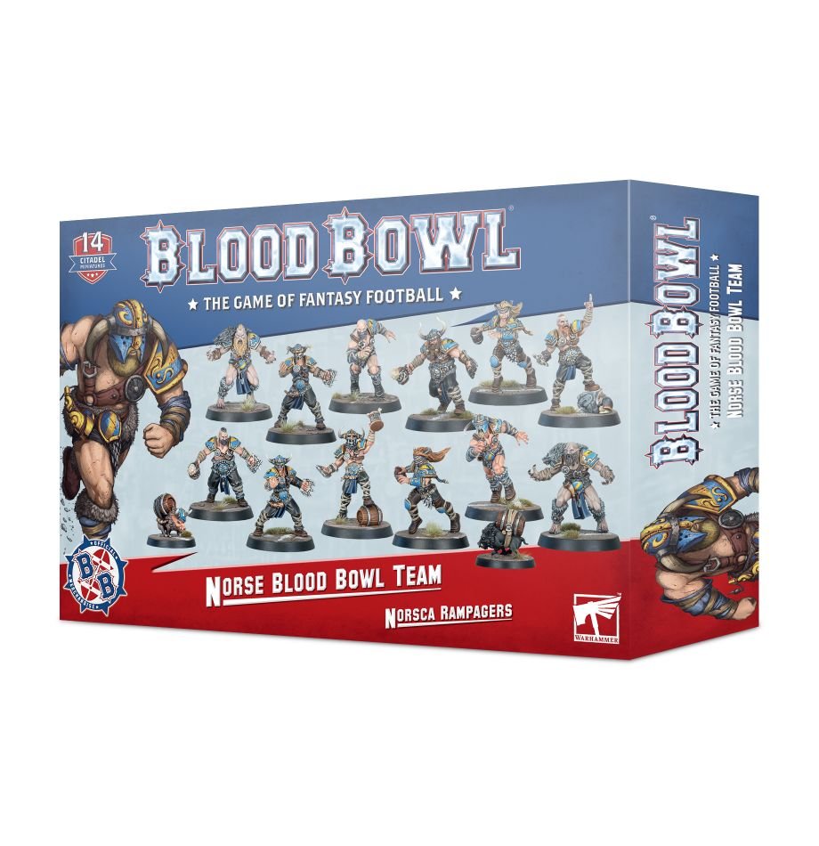 Blood Bowl Norse Blood Bowl Team Norsca Rampagers - Dark Crystal Cards