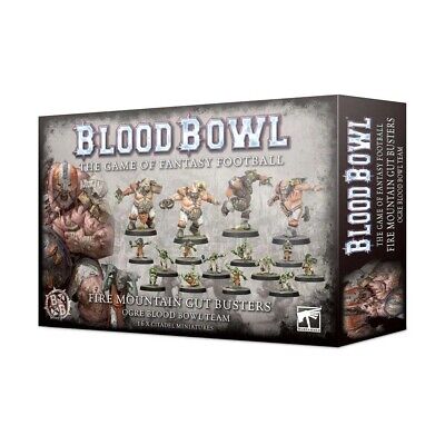 Blood Bowl Ogre Team The Fire Mountain Gut Busters - Dark Crystal Cards