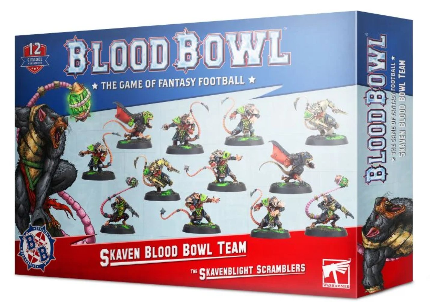 Blood Bowl Skaven Team - Dark Crystal Cards