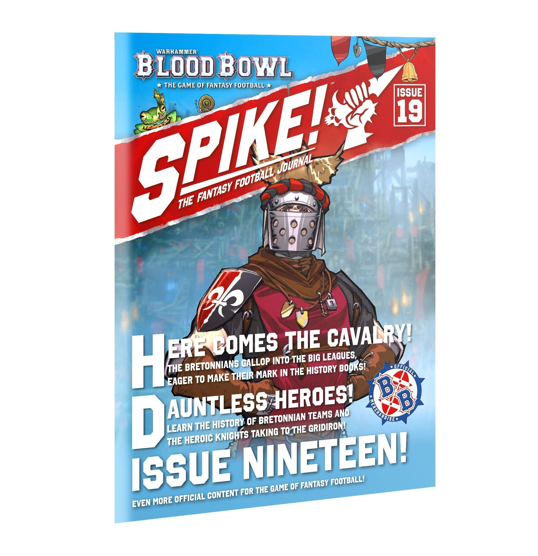 Blood Bowl Spike Issue 19 Bretonnian Brionne Barons Edition Pre - Order - Dark Crystal Cards