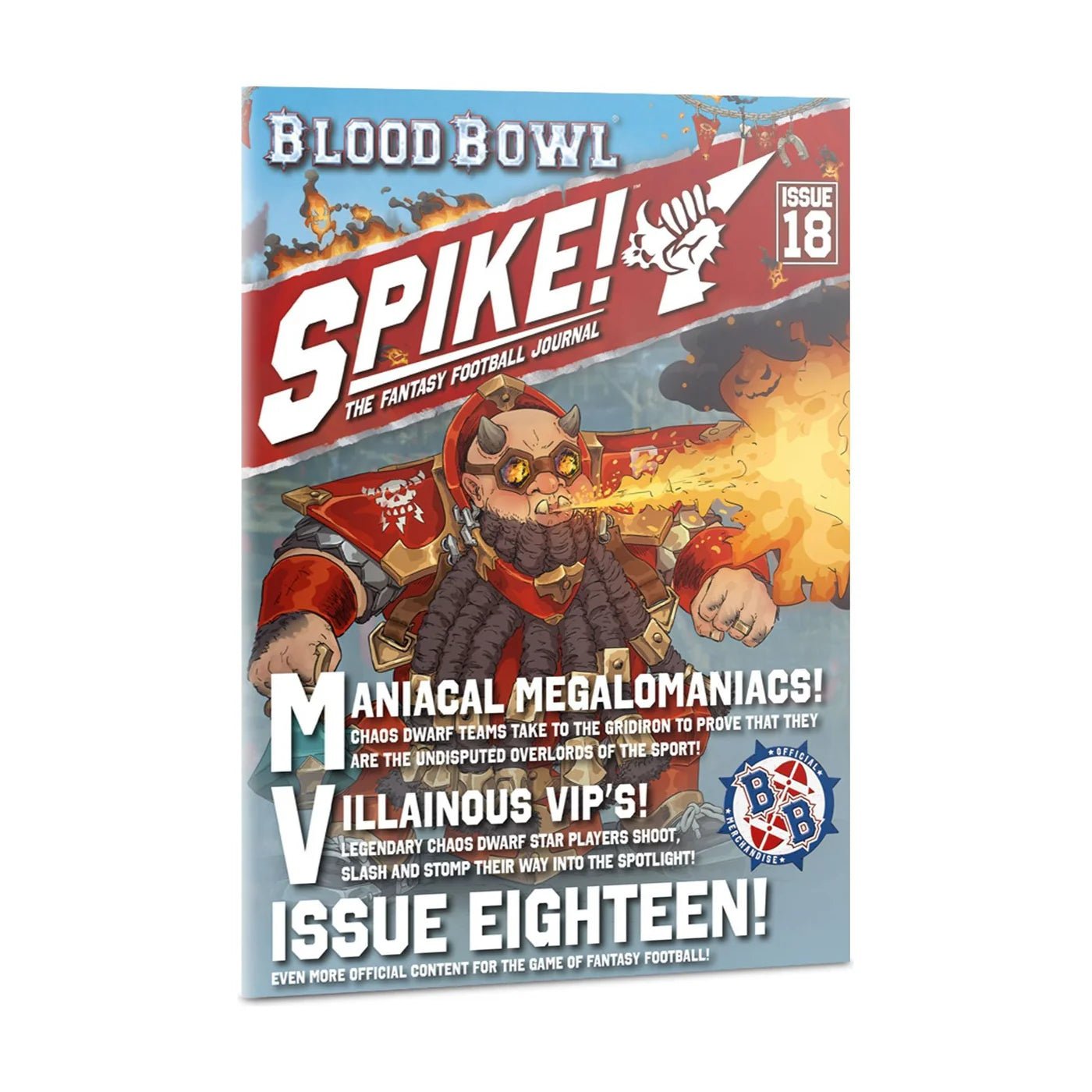 BLOOD BOWL SPIKE! JOURNAL 18 PRE - ORDER - Dark Crystal Cards