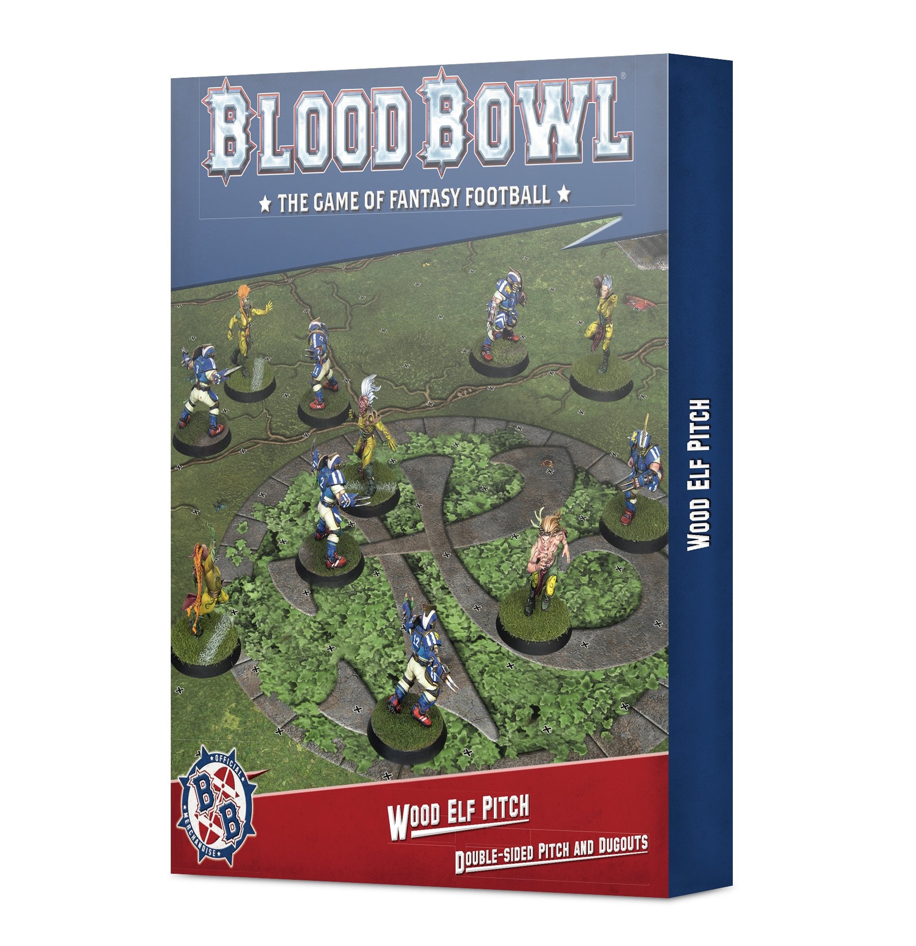 Blood Bowl: Wood Elf Pitch & Dugouts - Dark Crystal Cards