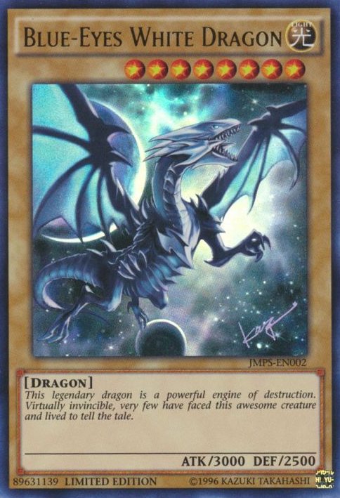 Blue - Eyes White Dragon (JMPS - EN002) [JMPS - EN002] Ultra Rare - Dark Crystal Cards