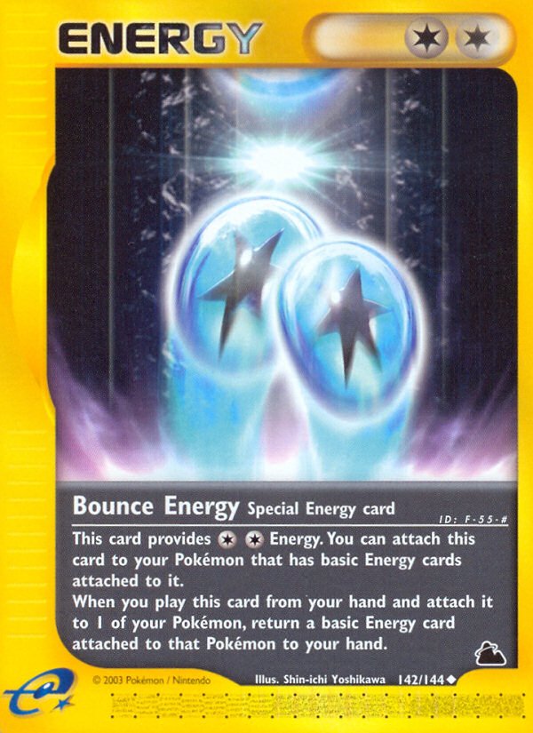 Bounce Energy (142/144) [Skyridge] - Dark Crystal Cards