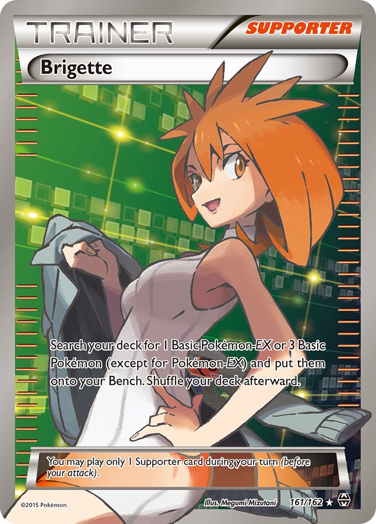 Brigette (161/162) [XY: BREAKthrough] - Dark Crystal Cards