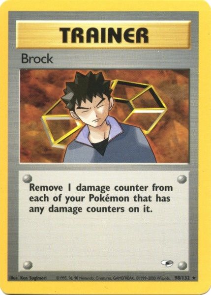 Brock (98/132) [Gym Heroes Unlimited] - Dark Crystal Cards