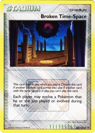 Broken Time Space (104/127) (League Promo) [Platinum: Base Set] - Dark Crystal Cards