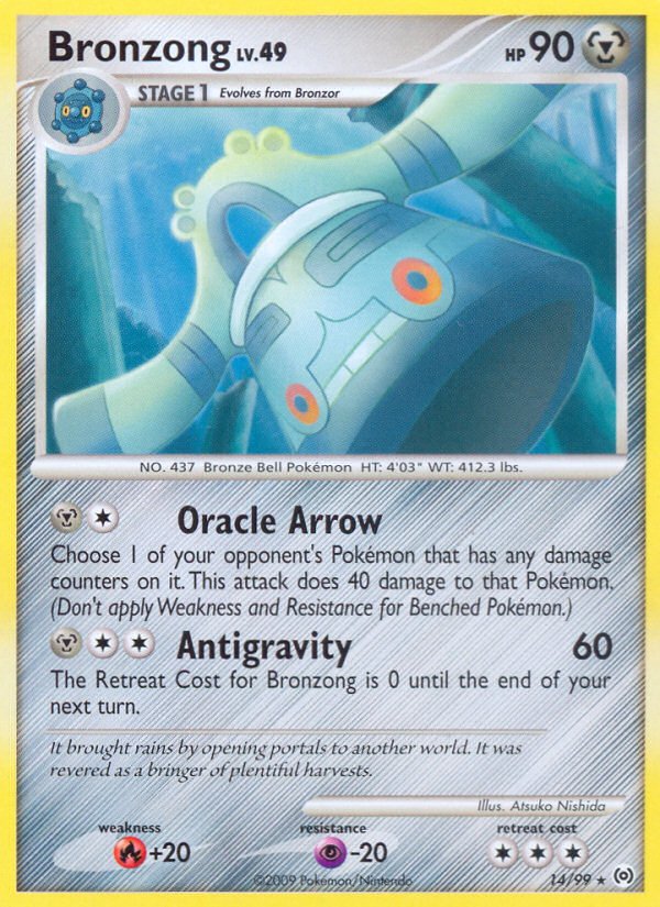 Bronzong (14/99) [Platinum: Arceus] - Dark Crystal Cards