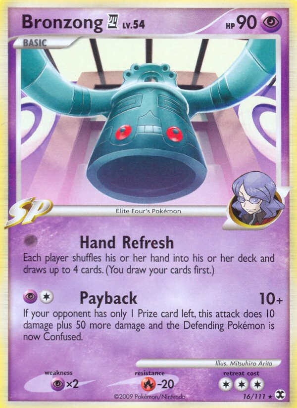 Bronzong (16/111) [Platinum: Rising Rivals] - Dark Crystal Cards