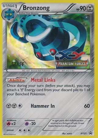 Bronzong (XY21) (Staff) [XY: Black Star Promos] - Dark Crystal Cards