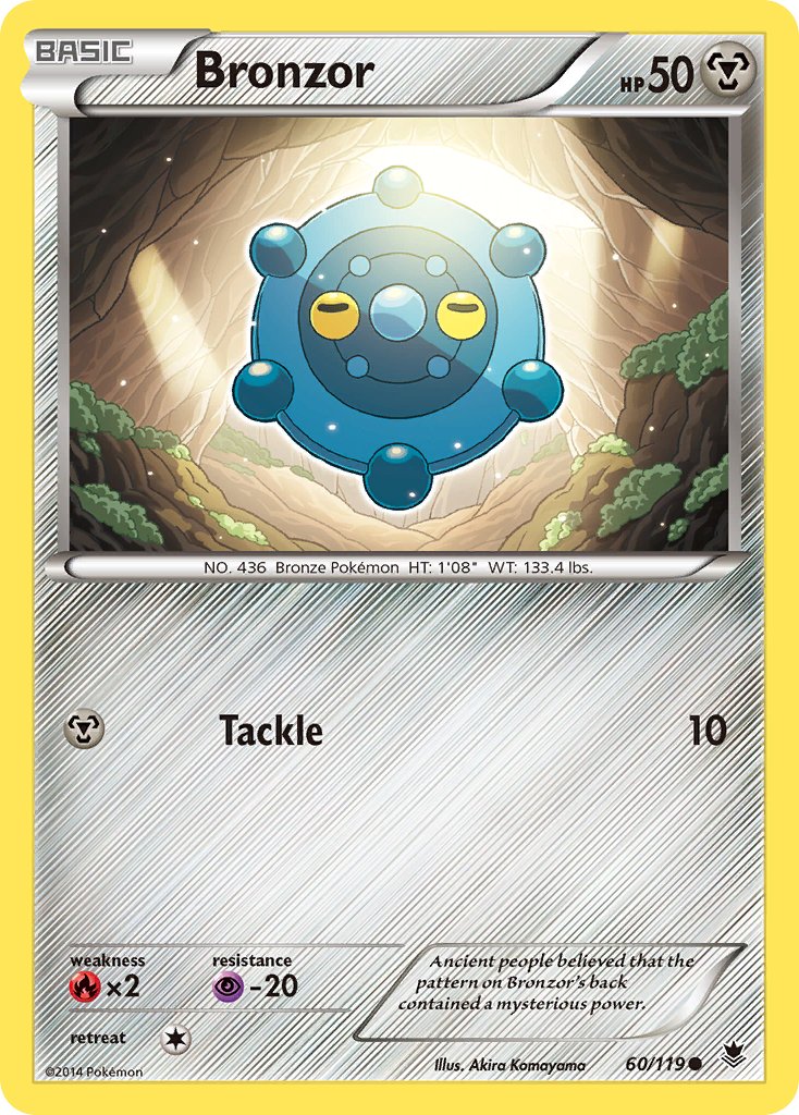 Bronzor (60/119) [XY: Phantom Forces] - Dark Crystal Cards