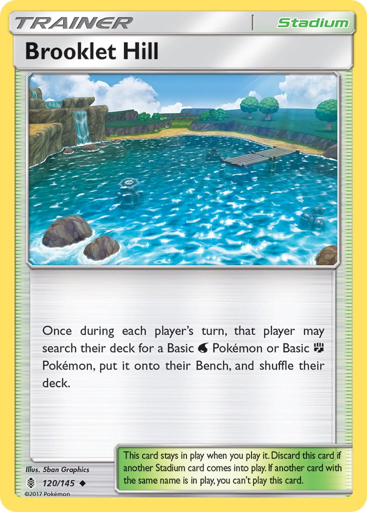 Brooklet Hill (120/145) [Sun & Moon: Guardians Rising] - Dark Crystal Cards