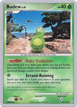 Budew (43/130) (Flyvees - Jun Hasebe) [World Championships 2007] - Dark Crystal Cards