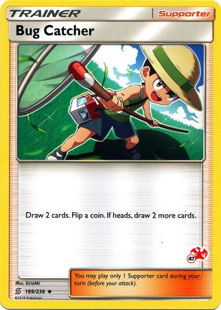 Bug Catcher (189/236) (Charizard Stamp #47) [Battle Academy 2020] - Dark Crystal Cards