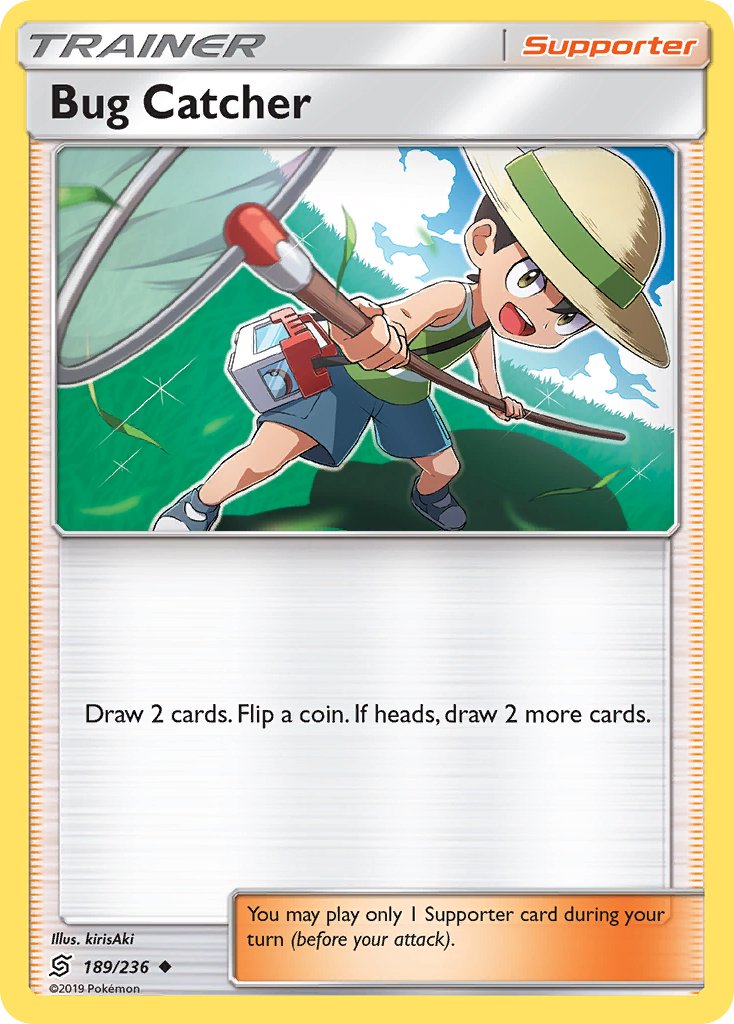 Bug Catcher (189/236) [Sun & Moon: Unified Minds] - Dark Crystal Cards