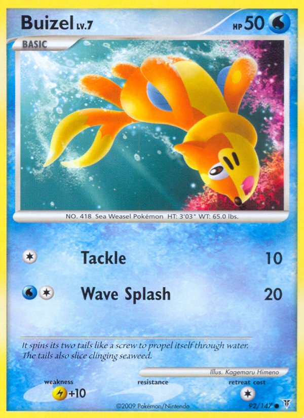 Buizel (92/147) [Platinum: Supreme Victors] - Dark Crystal Cards