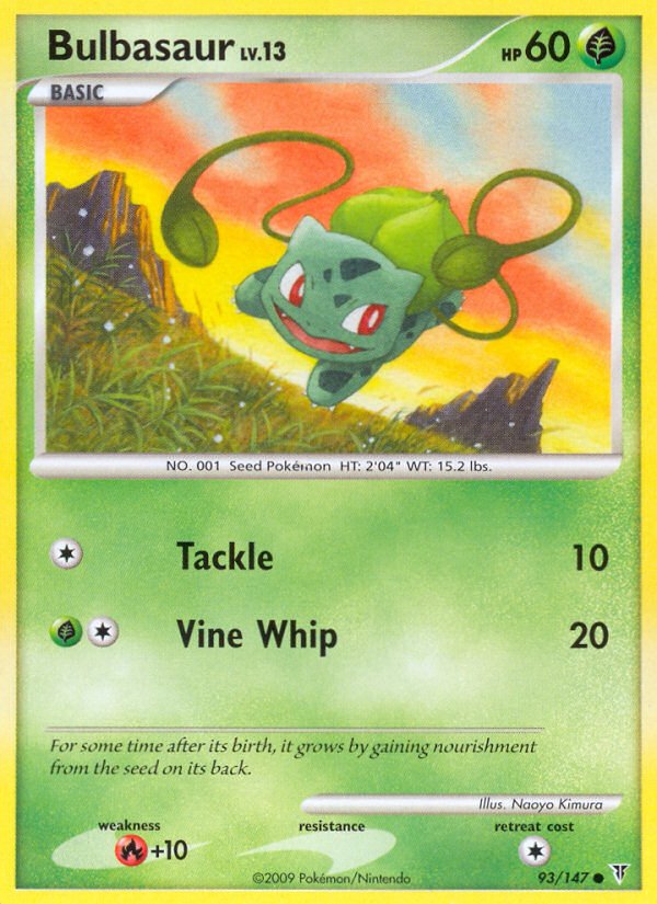 Bulbasaur (93/147) [Platinum: Supreme Victors] - Dark Crystal Cards