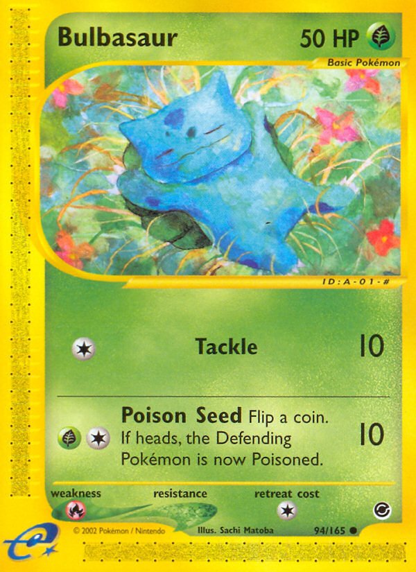 Bulbasaur (94/165) [Expedition: Base Set] - Dark Crystal Cards