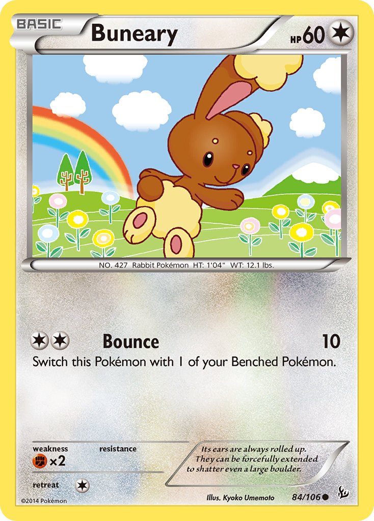 Buneary (84/106) [XY: Flashfire] - Dark Crystal Cards