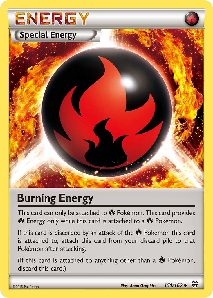 Burning Energy (151/162) [XY: BREAKthrough] - Dark Crystal Cards