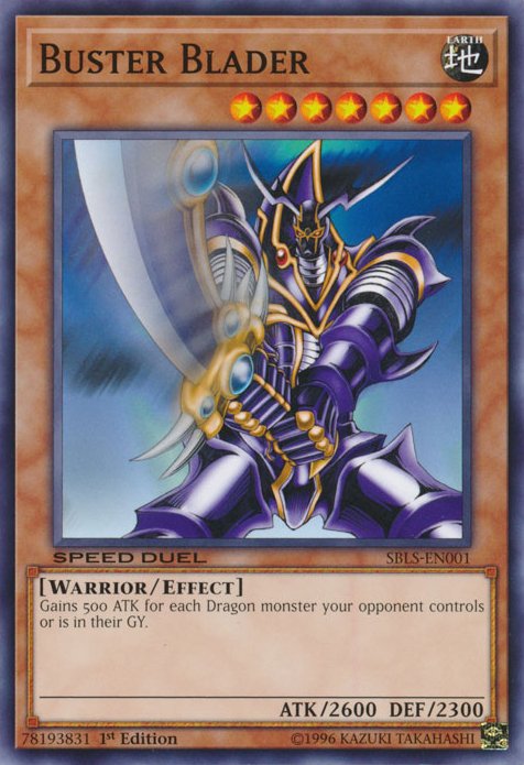 Buster Blader [SBLS - EN001] Common - Dark Crystal Cards