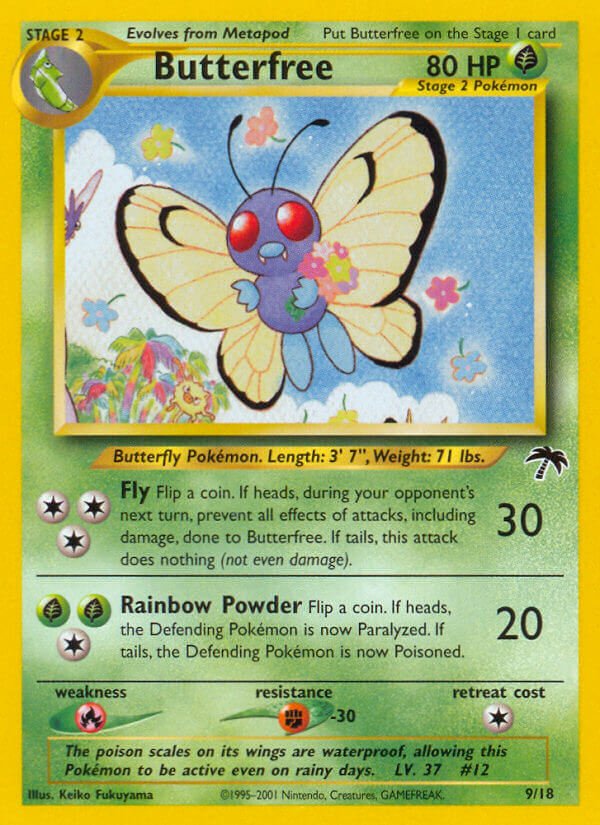 Butterfree (9/18) [Southern Islands] - Dark Crystal Cards