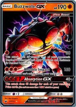 Buzzwole GX (57/111) (Buzzroc - Naohito Inoue) [World Championships 2018] - Dark Crystal Cards