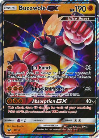 Buzzwole GX (SM69) (Jumbo Card) [Sun & Moon: Black Star Promos] - Dark Crystal Cards