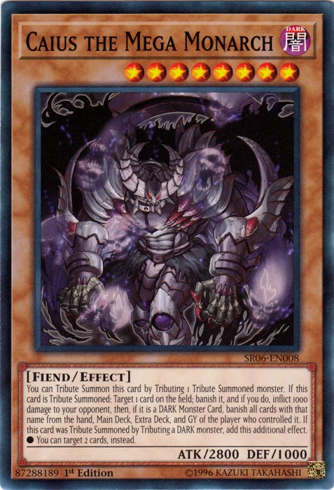 Caius the Mega Monarch [SR06 - EN008] Common - Dark Crystal Cards