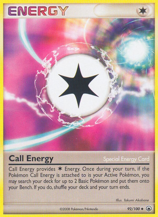 Call Energy (92/100) [Diamond & Pearl: Majestic Dawn] - Dark Crystal Cards