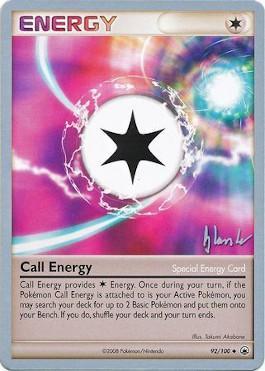 Call Energy (92/100) (Empotech - Dylan Lefavour) [World Championships 2008] - Dark Crystal Cards