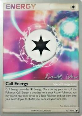 Call Energy (92/100) (Stallgon - David Cohen) [World Championships 2009] - Dark Crystal Cards