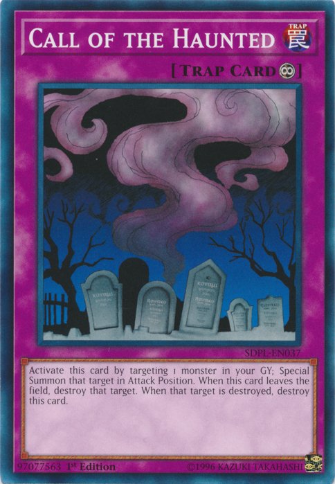 Call of the Haunted [SDPL - EN037] Common - Dark Crystal Cards