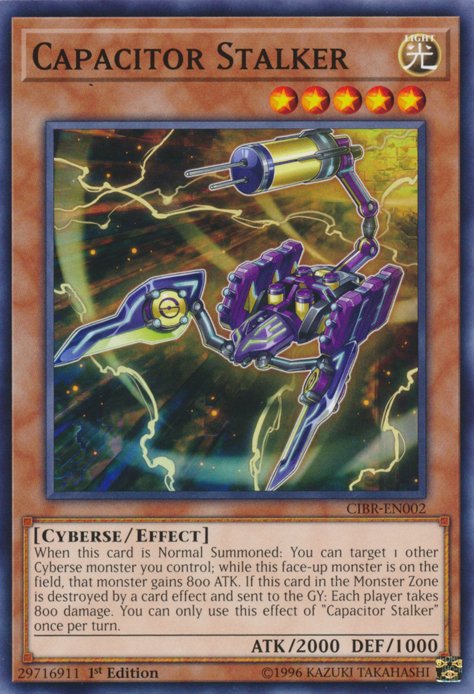 Capacitor Stalker [CIBR - EN002] Common - Dark Crystal Cards