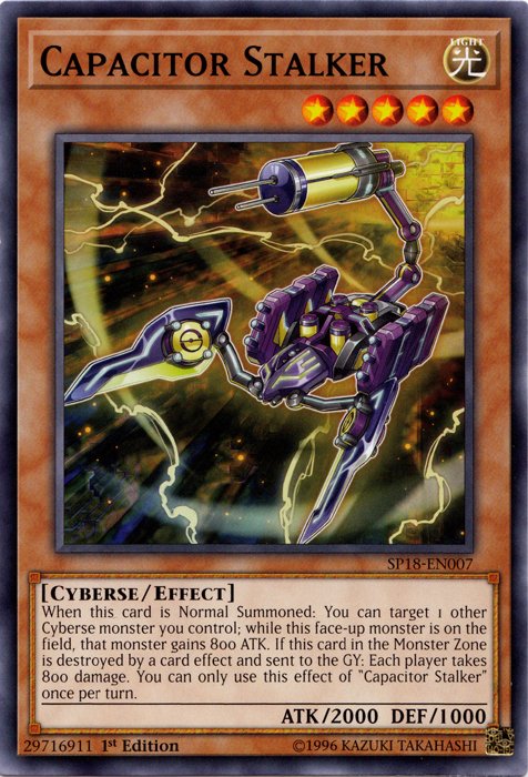 Capacitor Stalker [SP18 - EN007] Common - Dark Crystal Cards