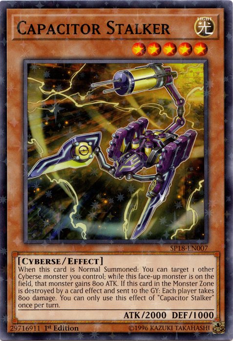 Capacitor Stalker (Starfoil) [SP18 - EN007] Starfoil Rare - Dark Crystal Cards