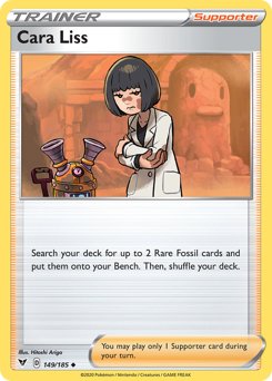 Cara Liss (149/185) [Sword & Shield: Vivid Voltage] - Dark Crystal Cards