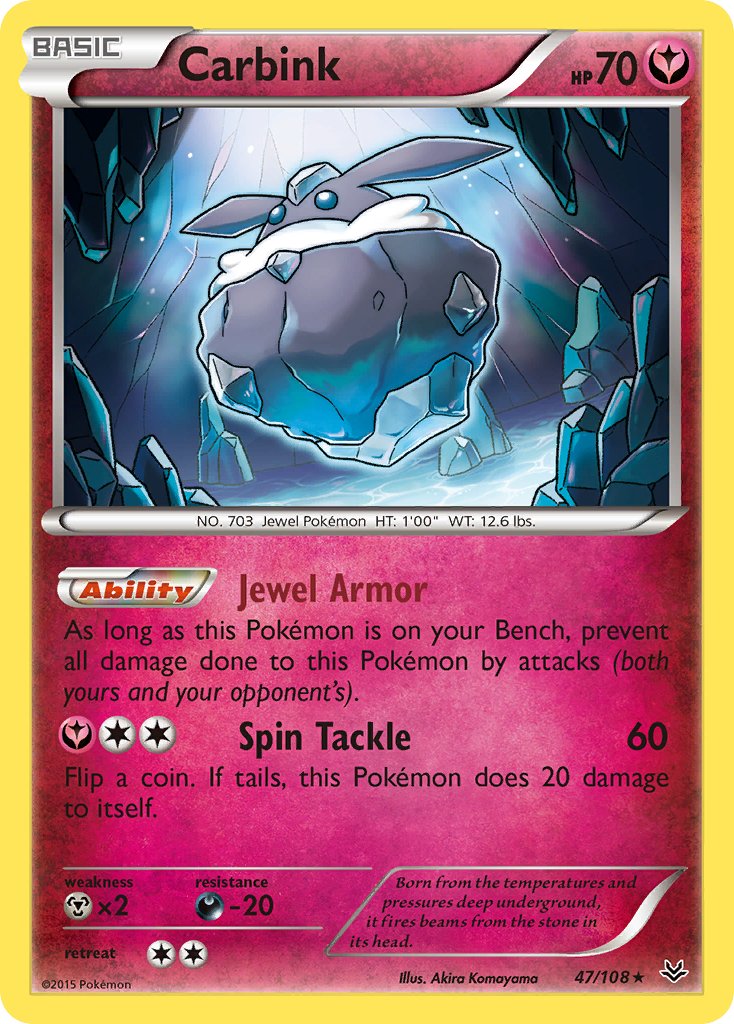 Carbink (47/108) [XY: Roaring Skies] - Dark Crystal Cards