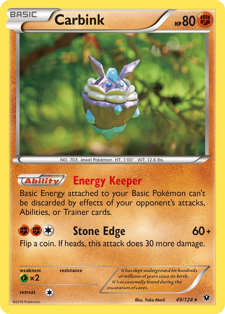 Carbink (49/124) [XY: Fates Collide] - Dark Crystal Cards