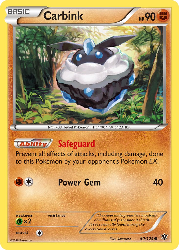 Carbink (50/124) [XY: Fates Collide] - Dark Crystal Cards