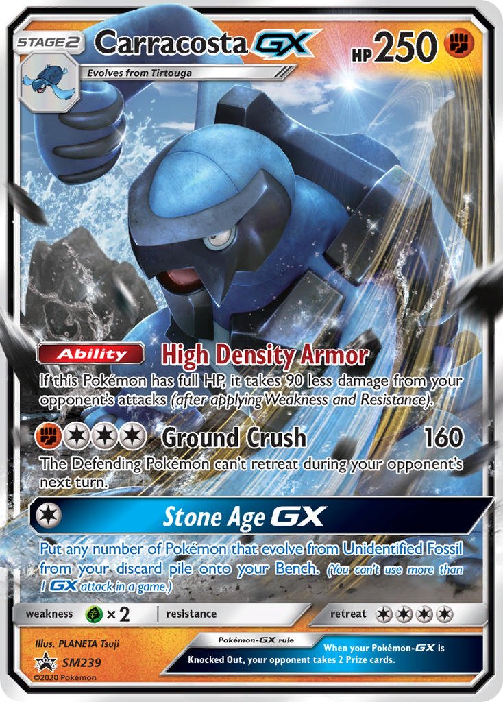 Carracosta GX (SM239) [Sun & Moon: Black Star Promos] - Dark Crystal Cards