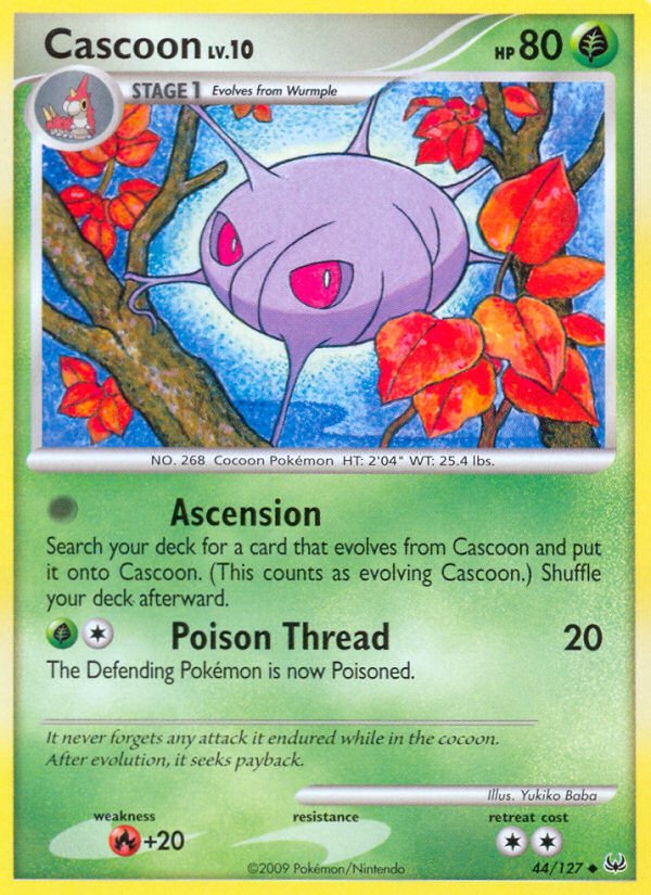 Cascoon (44/127) [Platinum: Base Set] - Dark Crystal Cards